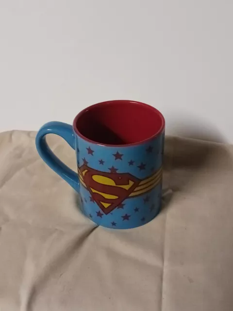 Superman DC Comics 14oz Large Ceramic Bright Colorful Coffee Mug Cup