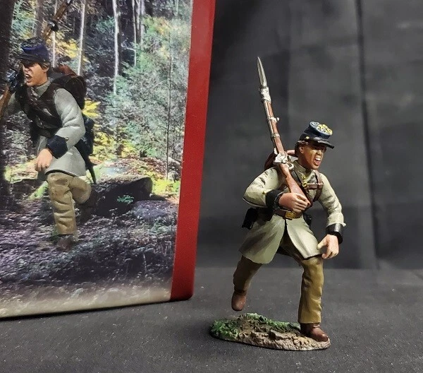 W.Britain 31368 American Civil War Texas Brigade Advancing - Britains W.Britain 31368 American Civil War Texas Brigade Advancing - Britains
