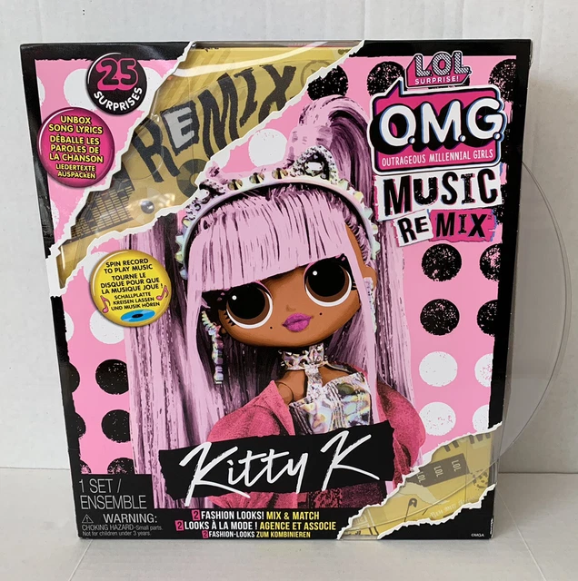 LOL SURPRISE OMG Remix Kitty K Queen Barbie Doll Fashion Doll New In