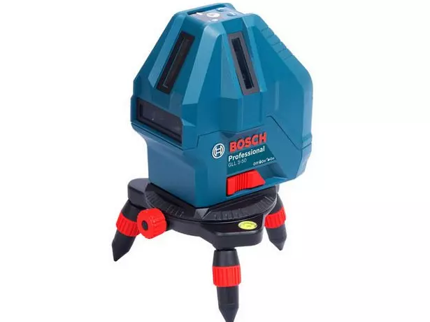 Fascio di misura autolivellante laser professionale 5 linee originale Bosch GLL 5-50X Fascio di misura autolivellante laser professionale 5 linee originale Bosch GLL 5-50X