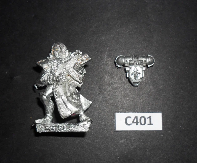 Warhammer 40K Metal SISTERS OF BATTLE SISTER WITH BOLTER VARIANT C 401