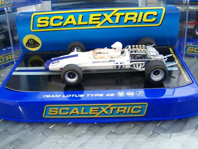 Scalextric Custom Lotus 49 using White Car C3442