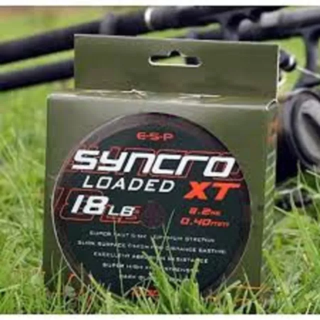 ESP Syncro geladen XT Karpfenangeln Mono Rolle Mainline schnell sinken