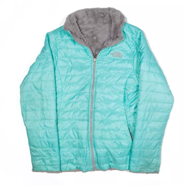 THE NORTH FACE Reversible Puffer Jacket Blue Girls XL