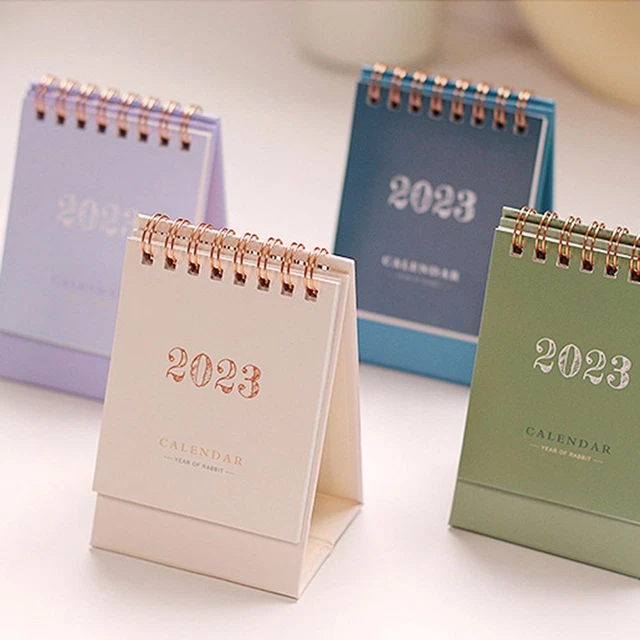 PLANNER BUSINESS DESKTOP Calendar Simple Calendar Daily Schedule Mini ...