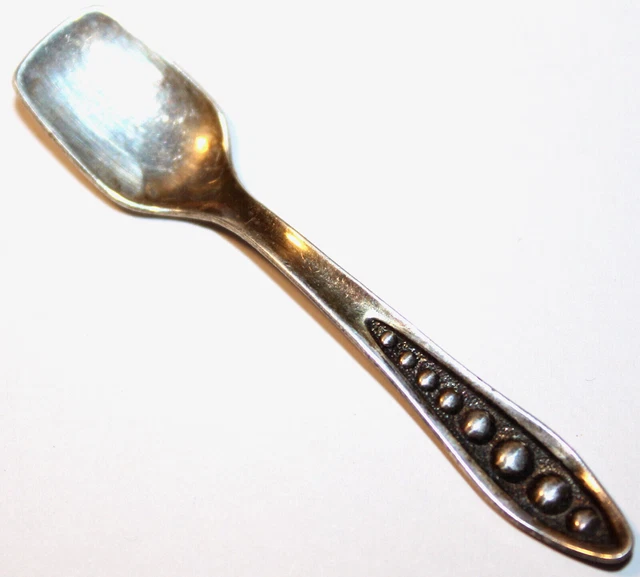 🇼 835er Silber Salzlöffel / Saliere Löffel Albo Besteck - 5,8 cm / 2,76 g 🇼 835er Silber Salzlöffel / Saliere Löffel Albo Besteck - 5,8 cm / 2,76 g