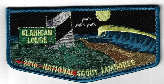 OA 331 Klahican 2010 National Scout Jamboree Flap DBL Bdr. Cape Fear Area, NC [M
