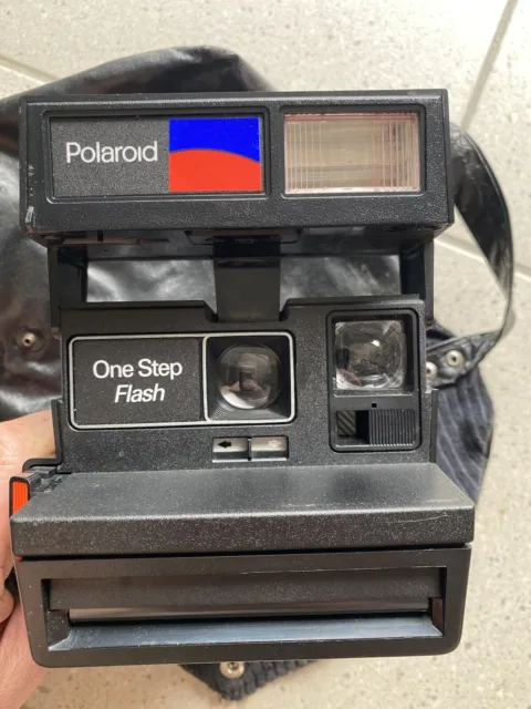 Polaroid One Step 600 Flash Kamera Sofortbildkamera Sofortbild Tragetasche