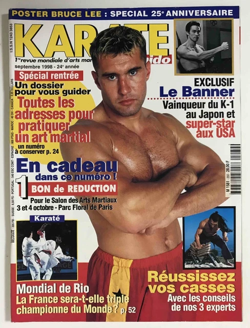 KARATE BUSHIDO n°300 du 04/2002; Chuck Norris, J. Le Banner, Hironori Ohtsuka