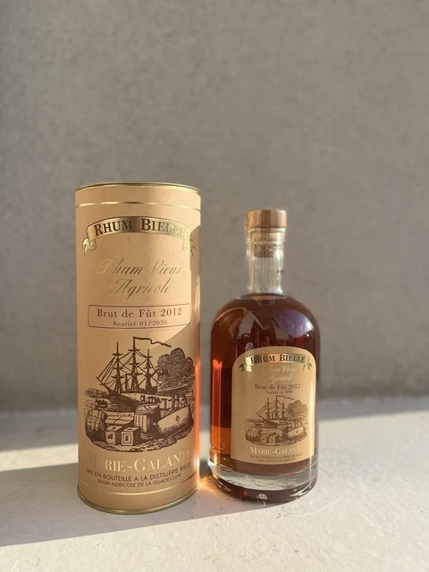 Rhum bielle 2012 / 2018 Brut de fût