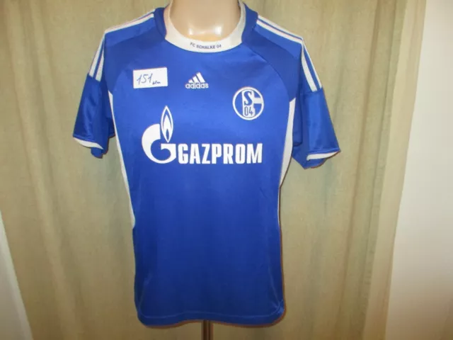 FC Schalke 04 Adidas Heim Damen/Lady Trikot 2008/09 "GAZPROM" Gr.M