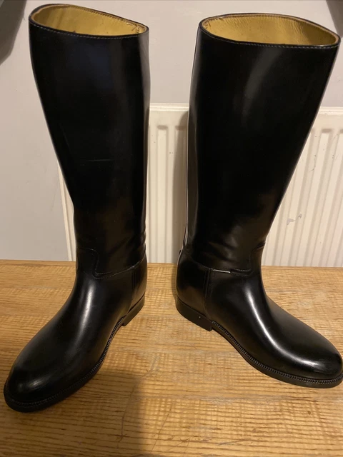 mens black slip on boots