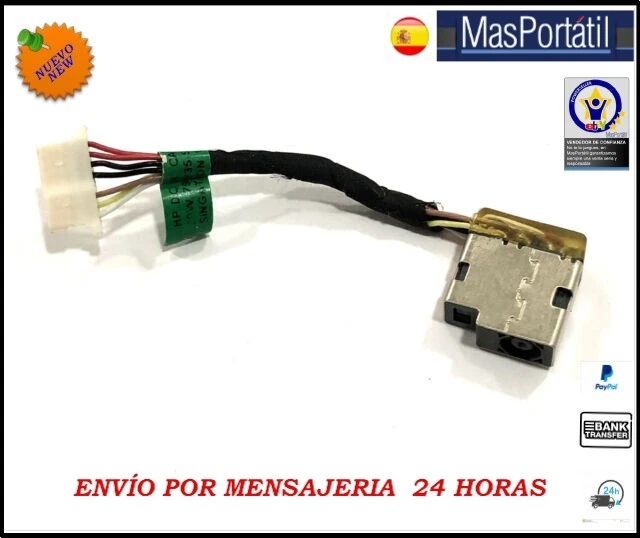 Cavo Alimentazione HP Cavo Alimentazione DC Per HP 14S-FQ Series - Ricambio Jack Di Ricarica, Compatibile Motore A14net Cavo Alimentazione HP Cavo Alimentazione DC Per HP 14S-FQ Series - Ricambio Jack Di Ricarica, Compatibile Motore A14net