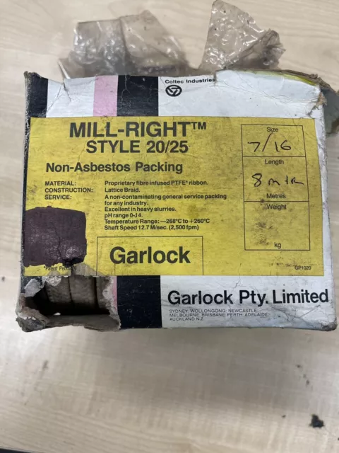 Garlock  Gland Packing Style 20/25 7/16(11 mm)