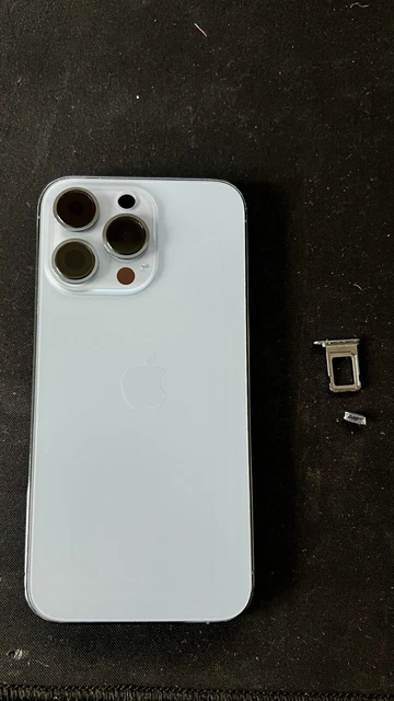 Châssis Complet iPhone 14 Pro Blanc - Connecteur de Charge + Batter