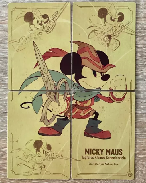 Disney Lorcana Micky & Minnie Maus Sammelkarten - zwei vollständige 4er Sets 2