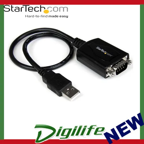 StarTech 1 Port Professional USB to Serial Adapter Cable with COM Retention