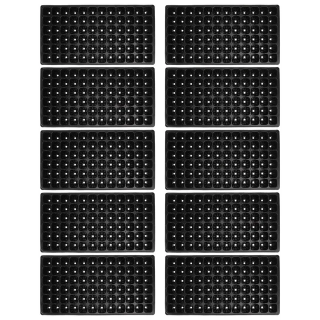 10 PCS Plateaux De Culture Départ Germination Plantes D'intérieur
