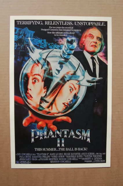 Phantasm 2 Lobby Card Movie Poster