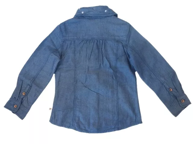 Mexx Girl Denim Blouse Sky Captain Size S (98/104), L (122/128) 2