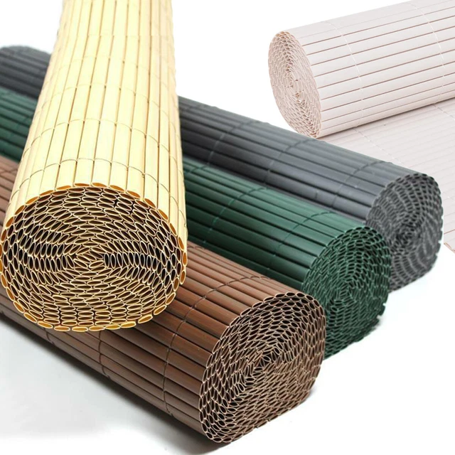 PVC SICHTSCHUTZMATTE SICHTSCHUTZZAUN Balkon Garten Sichtschutz Zaun Windschutz 153847037796