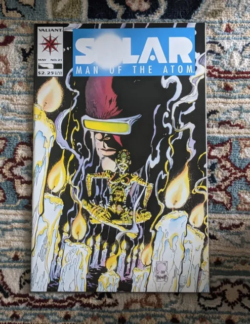Solar Man Of The Atom #21 CGC Graded 9.6 Valiant May 1993 Comic Book,Mint