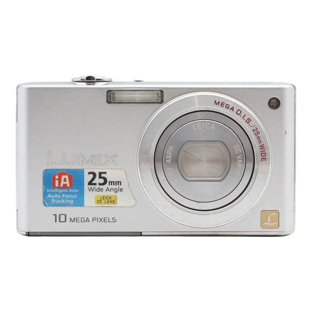 Appareil Photo Numérique Vintage Panasonic Lumix DMC-LS2 - 4.9 MP, 2006, Argenté - Occasion Fonctionnel