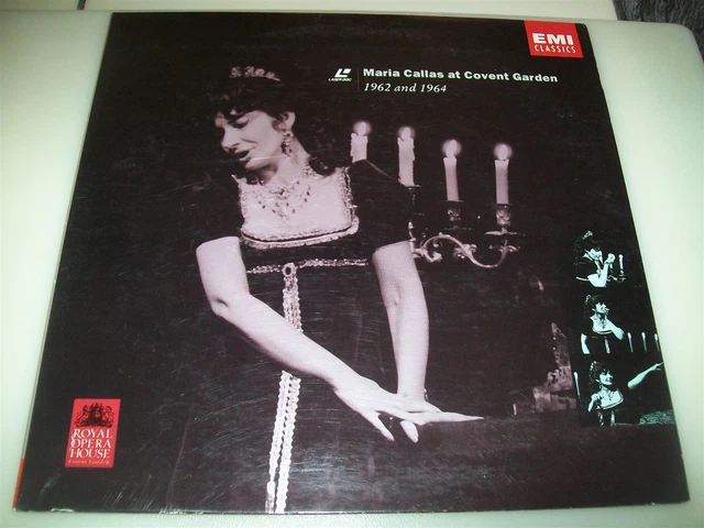 MARIA CALLAS AT Covent Garden 1962 & 1964 DVD All Region see