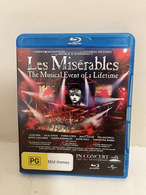 Miserable Event LES MISERABLES BLU-RAY USED The Musical Event Of A Lifetime £8.05 ...