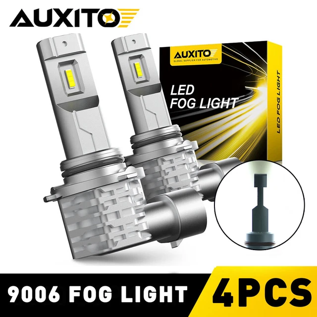 LED Headlight AUXITO H1 Bulb Kit - 6500K Super White, High/Low Beam, 2 Bulbs, CANbus Ready Auxito Led Headlight - Foto 7