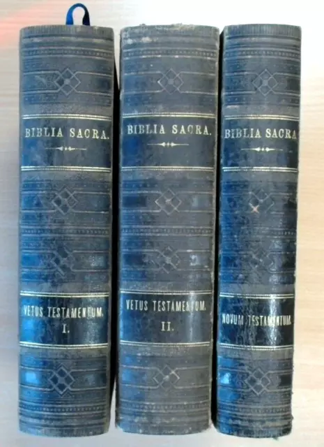 Biblia Sacra Vulgatae Editionis (3 Bände)