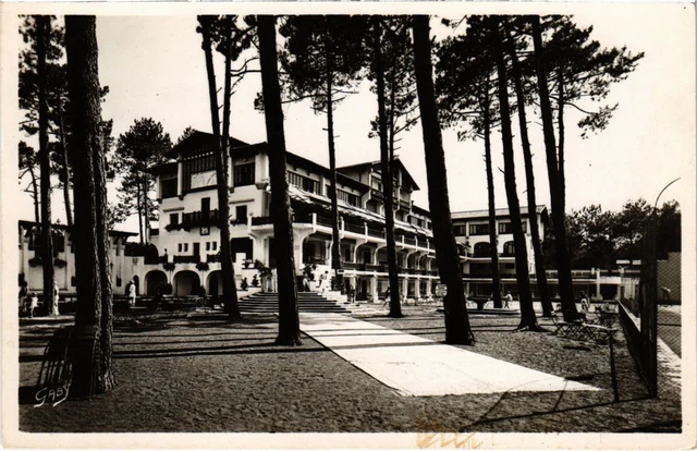 Hossegor - 2 CPA Carte Photo HOSSEGOR Le Sporting Plongeon Plongeoir Plongeur 40 Landes 1929547356