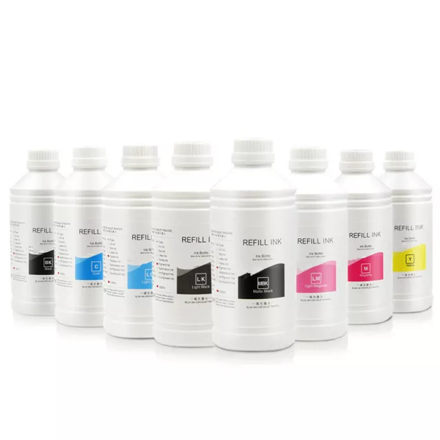 8x500ML Sublimation Dye Ink For EPSON Stylus Pro 7600 9600 4000 Printer