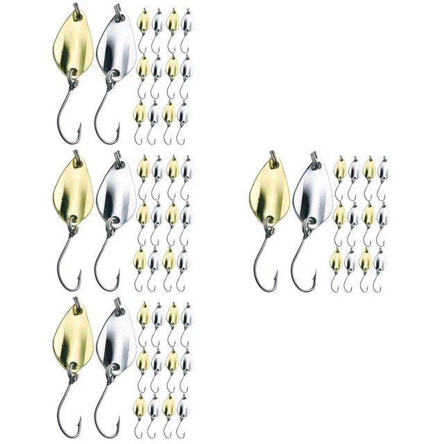 64 Pcs Outil De Pêche En Eau Salée Hameçon À Paillettes Submergé