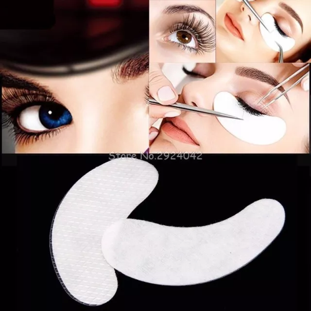 1-100 Paar Augenpads Wimpernverlängerung Augengelpads Augen Gel Pads Wimpern