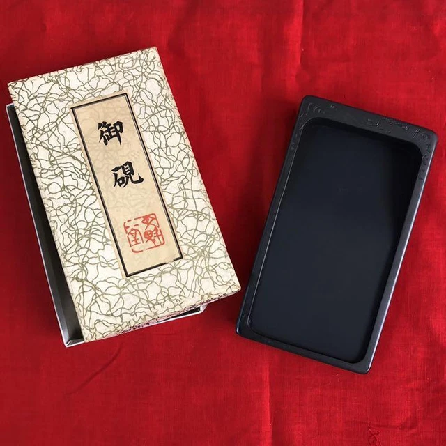 Ink Stone Suzuri Japanese Vintage Calligraphy Tool S058