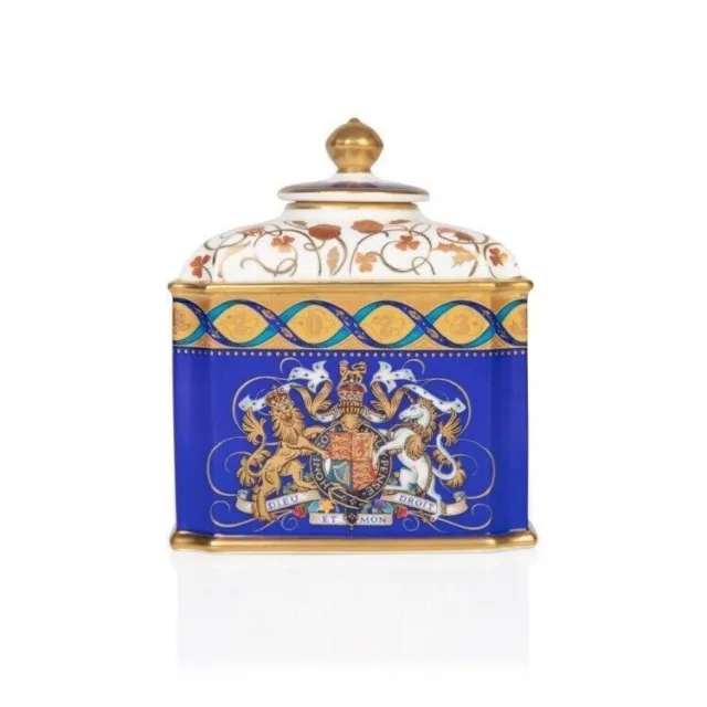 Royal Collection Trust King Charles Coronation Limited Edition Tea Caddy  Cup