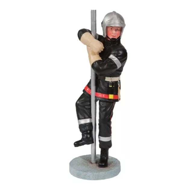 Feuerwehr Mann auf Feuerwehrstange 21cm