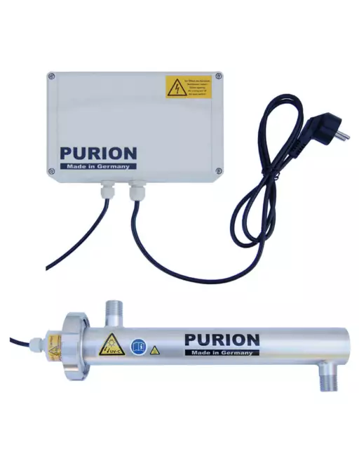 PURION 500 230V 10W UV-C-Desinfektion Wohnmobil Hausboot Ferienhaus