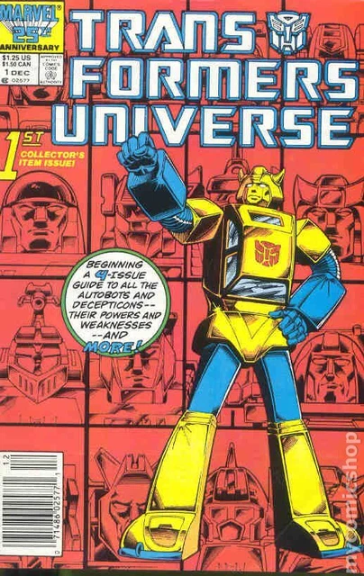 Transformers Universe #1 VF 8.0 1986 Stock Image