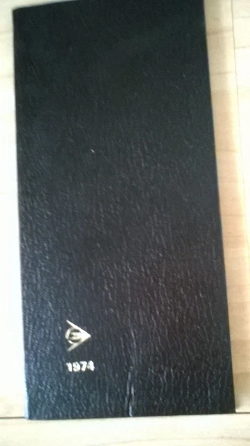 Dunlop Semtex Ltd  pocket diary 1974