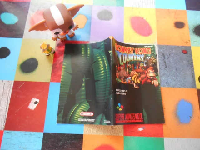 -- _ MoDE D'EMPLoI  _  DONKEY KONG COUNTRY  ~ FAH ~ NINTENDO 1994  ** -