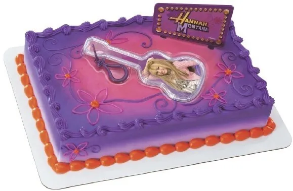 Hannah Montana Cake Topper Birthday Party Decor 2005 ￼Guitar Clip Miley Cyrus