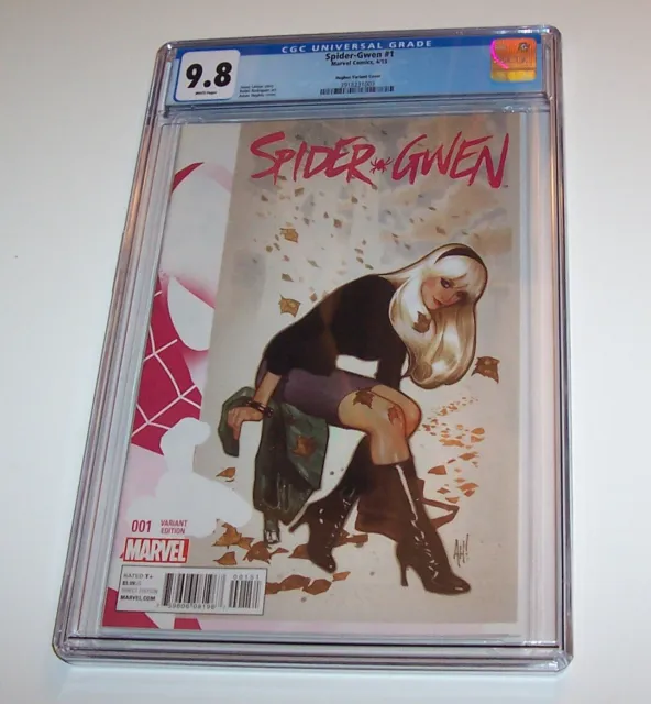 Spider-Gwen #1 - Marvel 2015 Modern Age Adam Hughes Variant - CGC NM/MT 9.8