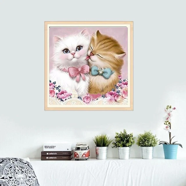 DIY 5D Diamant Malen Stickereien Kreuz Basteln Stich Sete Dekors Wandkunst Dekor