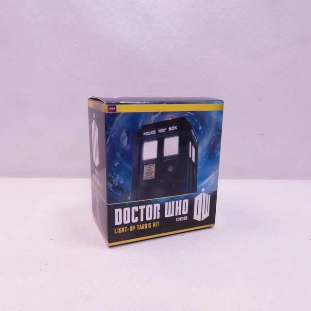 Doctor Who Light Up Tardis Kit Includes Tardis Figurine and Tardis Timeline