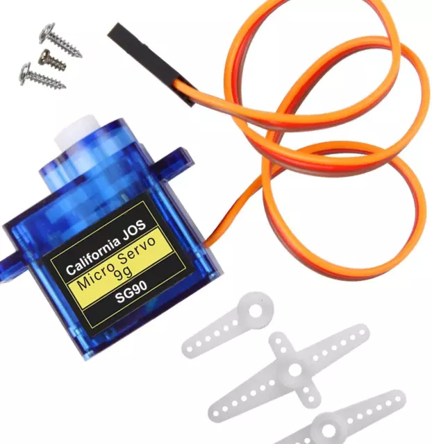 1x 9G SG90 360° Micro Servo Motor for RC Robot Helicopter Aircraft Airplane Car