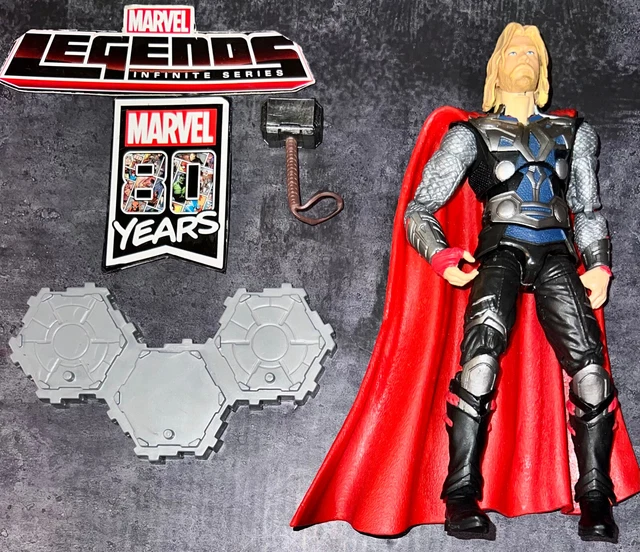 Marvel Legends Walmart Exclusive Avengers Movie Thor 6 Figure Series & Stand Lot Marvel Legends Walmart Exclusive Avengers Movie Thor 6 Figure Series & Stand Lot