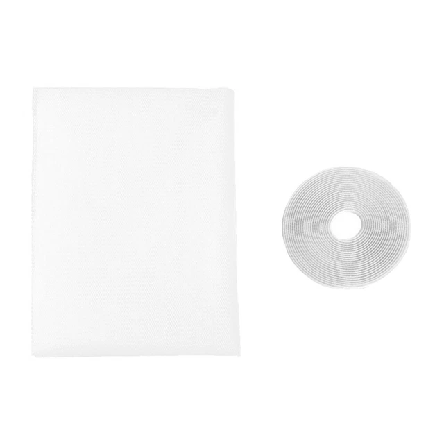 -Pantalla Mosquiteros -Pantalla White Poliesterfibra