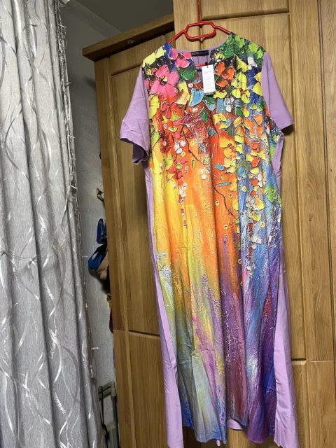 Ich verkaufe Sommer Kleid Größe 48-50